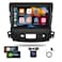 EKAT 2G64G Car Radio for Mitsubishi Outlander 20082015 9 inch Android Touch Screen Stereo CarplayAndroid AutoHiFi AudioWiFi1080PSWCBluetooth AHD Backup CameraMIC