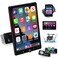 EKAT Single Din Vertical Car Stereo Rotatable 104 inch Touch Screen Radio with Wireless CarplayAndroid AutoEQ AudioBluetoothSWCGPS NavigationFM Radio Backup Camera