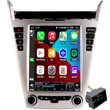 LITCOMFY QLED 8Core CPU Radio Upgrade for Chevy Chevrolet Equinox LS LT 2010 2011 2012 2013 2014 2015IPS Touch ScreenCarPlay Android Auto ReadyBack Camera inclded