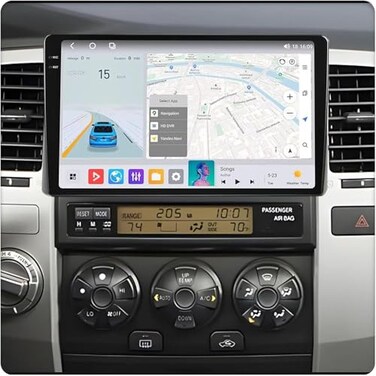 MekedeTech for Toyota 4Runner Radio Upgrade 2003 2004 2005 2006 2007 2008 2009 Android Car 9 inch Touch Screen Stereo Head Unit with 4G LTE Wireless CarPlayAndroid AutoFM8 core 232G