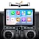 AINAVITO 4G64GB Car Stereo for Jeep Wrangler JK 20072018 Dodge Ram 1500 2500 Radio UpgradeWireless CarPlay Android Auto with Physical Volume Knob Keybutton QLED Touch Screen Backup Camera