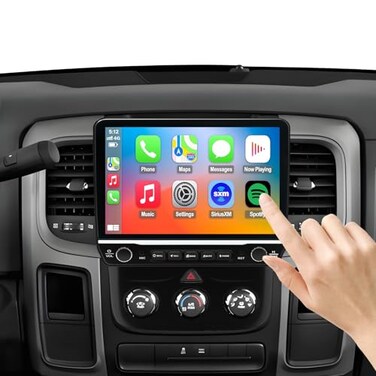 incifum for Dodge RAM 1500 Classic Radio Upgrade 2019 2020 2021 2022 2023 2024QLED Screen Stereo4G LTE8 Core CPUCarplay Android AutoManual AC only