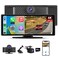 Pyniro 1026 Carplay Screen for Car Portable Carplay Android Auto Car Stereo Touchscreen GPS Navigation 4K Dash Cam1080P Backup CameraMirror LinkBluetoothVoice Control