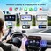 Haudio Car Accessories 7 HD Double Din Car Stereo with Carplay Android Auto 264G CarAudio Receivers Featuring Voice Control Backup CameraBluetooth GPS Navigation Builtin 14Band DSP EQ