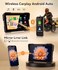 KYNNT 7 Motorcycle Wireless CarPlay GPS Navigation System Android Auto Portable CarPlay Screen for Motorcycle Dual Bluetooth Car Play Moto Siri Google Assistant EQ IP67 Waterproof Moto Screen