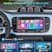 Focarado Double Din Carplay Car Radio with CDDVD 7 Inch Touchscreen Stereo with Wireless CarPlay Android Auto Support Backup Camera Bluetooth Voice Control Mirror Link SubwooferSWC AMFM Radio