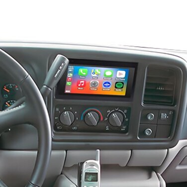 Cimmuovere QLED Radio for Chevy GMC Buick Cadillac 1995 1996 1997 1998 1999 2000 2001 20028 core Touch Screen Stereo UpgradeWireless carplay Android AutoFree Backup Camera