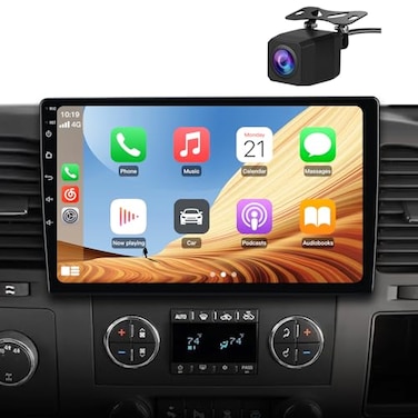 AWESAFE 4Core 64GB Car Radio Stereo for Chevy Silverado 20072013 Tahoe Equinox GMC Sierra Yukon 10 inch Touch Screen CarPlay Android Auto