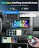 MAHVEC Single Din Car Stereo with Wireless Carplay Android Auto2025 Upgraded Bluetooth 52 TypeC Dual Mic 69 Inch IPS Touch Screen Car Radio with Backup Camera Mirror Link FM USB EQ SWC