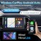 Haudio Wireless CarPlay Screen for Car Android Auto Head Unit Touchscreen 7 Inch Double Din Car Stereo with Backup Camera for All Cars 232GB NO Camera