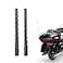 AMFRNE Short Antenna for Harley Davidson Touring Street Glide Electra Glide Road Glide Tri Glide Ultra LimitedClassic 19982026 Designed for Optimized Radio Reception 7 Inches Spiral Antenna