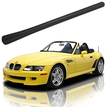 MINILAOMA Rubber Antenna for BMW Z3 19962002 BMW Z3 Antenna 7 Inch Car Wash Proof Internal Copper Coil Antenna Mast Replacement