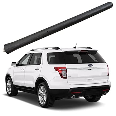MINILAOMA 6 34 Inch Rubber Antenna for Ford Explorer 20112019 Ford Explorer Antenna Car Wash Proof Internal Copper Coil Antenna Mast Replacement