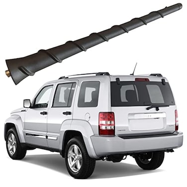 MINILAOMA Rubber Antenna for Jeep Liberty 20112012 Jeep Liberty Antenna Car Wash Proof 8 Inch Internal Copper Coil Antenna Mast Replacement