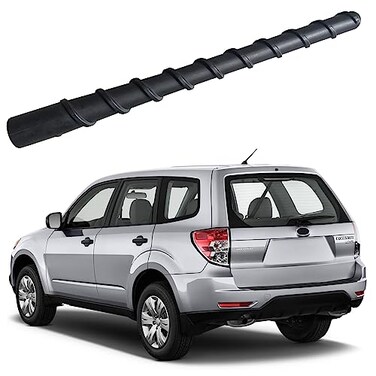 MINILAOMA 7 Inch Flexible Spiral Rubber Antenna for Subaru Forester 20092013 Car Wash Proof Internal Copper Coil Antenna Mast Replacement
