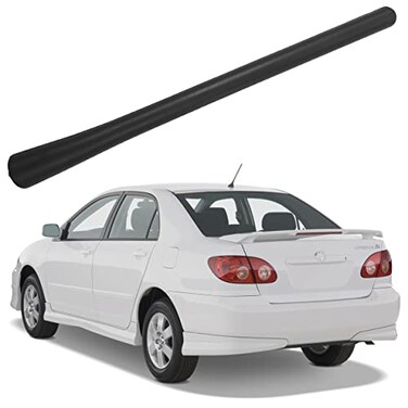 MINILAOMA Rubber Antenna for Toyota Corolla 20032008 Toyota Corolla Antenna 7 Inch Car Wash Proof Internal Copper Coil Antenna Mast Replacement