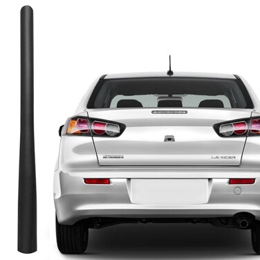 RooFox 7 Inch Antenna for Mitsubishi Lancer 20022017 Flexible Rubber Antenna Replacement Mast for Mitsubishi Lancer