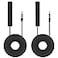 DORHEA 2Pcs Universal Car Radio Antenna AM FM Hidden Windshield Adhesive Mount Patch Antenna for Vehicle Truck SUV Stereo in Dash Head Unit CD Receiver Player Audio HD Radio Player Amplifier
