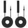 DORHEA 2Pcs Universal Car Radio Antenna AM FM Hidden Windshield Adhesive Mount Patch Antenna for Vehicle Truck SUV Stereo in Dash Head Unit CD Receiver Player Audio HD Radio Player Amplifier