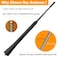 RooFox 9 Inch Antenna for Ford Edge 20072014 Ford Edge Antenna Flexible Rubber Antenna Replacement Mast for Ford Edge 2007 2008 2009 2010 2011 2012 2013 2014 Black
