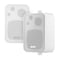 Enrock Audio EKMR408W 4 30 Watt Peak Power 3Way in DoorOut Door BoxSpeaker White Pair