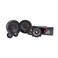MB Quart PS1316 Premium 3Way Component Car Speaker System Black Pair 65 Inch Speaker System 400 Watt Car Audio 4 OHMS Grills Included