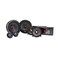 MB Quart PS1316 Premium 3Way Component Car Speaker System Black Pair 65 Inch Speaker System 400 Watt Car Audio 4 OHMS Grills Included