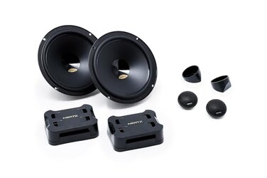 HERTZ DPK 1653 160W Peak 80W RMS 65 Dieci Series 2Way 4ohm Component Speakers System