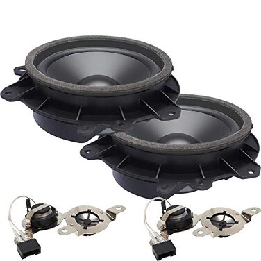 PowerBass OE65CTY 65 Toyota OEM Component Speaker Upgrade Kit Pair