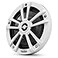 Infinity 622MLW Marine 65 Inch RGB LED Coaxial Speakers White