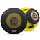 Pyle Car Two Way Speaker System Pro 65 Inch 240 Watt 4 Ohm Mid TweeterAudio Sound Speakers For Car Stereo w 30 Oz Magnet Structure 225 Mount Depth Fits Standard OEM PLG62 Pair Yellow