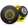 Pyle Car Two Way Speaker System Pro 65 Inch 240 Watt 4 Ohm Mid TweeterAudio Sound Speakers For Car Stereo w 30 Oz Magnet Structure 225 Mount Depth Fits Standard OEM PLG62 Pair Yellow