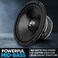 Pyle 8 Inch Car Midbass Woofer 360 Watt High Powered Car Audio Sound Component Speaker System wHighTemperature Kapton Voice Coil 200Hz5kHz Frequency 94 dB 8 Ohm 35 oz Magnet PDMR8