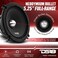 DS18 PROFR5NEO Loudspeaker 525 FullRange Silver Aluminum Bullet 400W Max 200W RMS 4 Ohms Neodymium Magnet The Most Elegant Neodymium Full Range Loudspeakers Available