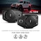 DS18 JLSB6 Sound Bar Enclosure Upgrade with 65 Neodymium MidRange and Tweeter Compatible with Jeep Wrangler JLJLU Gladiator JT Models 20182023 Left and Right Speakers Pair