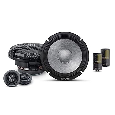 Alpine R2S65C 65 RSeries HighResolution 2Way Component Speaker Set Pair