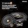 Pioneer ASeries Plus TSA1081F 4 2Way Speakers Pair 230W Max Balanced Sound Smooth Treble Enhanced Bass Great Stock Replacement