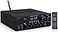 Pyle Wireless Bluetooth Streaming Amplifier 300W Multi Channel Receiver with Dual Hi Def inOut OpticalCoaxial w 24 Bit decoding Aluminum Control Knobs Headphone Out USBASD PDA99BU