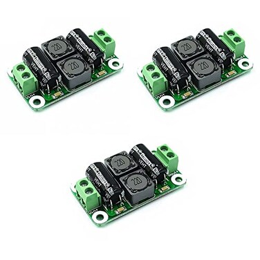 Rakstore 3pcs 050V 4A DC Power Supply Filter Board Class D Power Amplifier Interference Suppression Board Car EMI Industrial Control Panel