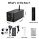 S.M.S.L SMSL SA300 HiFi Digital Amplifier Infineons MA12070 Chip Class D Power Amp RCA USB Bluetooth 50 APTX Input Multiple EQ Modes with Remote Control Black