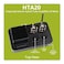 Dayton Audio HTA20 Integrated Stereo Hybrid HiFi Vacuum Tube Class AB Amplifier 20 Watts RMS with Subwoofer Output Headphone Output Bluetooth 50 and USB DAC HTA20