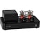 Dayton Audio HTA20 Integrated Stereo Hybrid HiFi Vacuum Tube Class AB Amplifier 20 Watts RMS with Subwoofer Output Headphone Output Bluetooth 50 and USB DAC HTA20