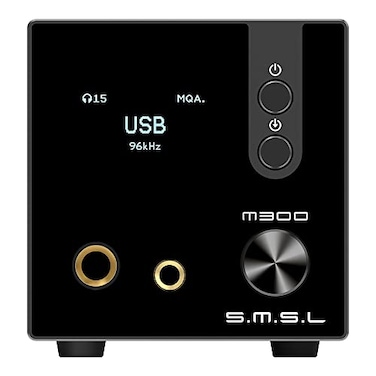 S.M.S.L SMSL Upgraded M300SE HiFi Headphone Amplifier 2PCS of CS43131 MQA Audio DAC USBOpticalCoaxialBluetooth Input DSD MQA XMOS Balanced XLR Output THDN 000013 with Remote Control