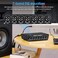 Douk Audio 7 Band Equalizer Balanced EQ Audio Preamp with XLR RCA Input and Output for Home Stereo Amplifier Computer Speaker T7