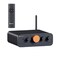 Fosi Audio HT4S Bluetooth Amplifier for Outdoor Speakers 4 Channel Power Amp for Home Theater Outdoor Gathering 4150 Ch Stereo Home Audio Receiver Supports AUXOptical Input with Remote Control