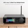 AIYIMA A80 Bluetooth Stereo Amplifier DAC HiFi Home Audio Component TPA3255 with PFFB2 Channel HiRes Class D Power Amp PCUSB COA Opt InputsDigital VU Meter PreOut TRS Balanced Input Tone