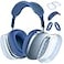 Aiaabq for AirPods Max case CoverAntiScratch Ear Pad Case CoverEar Cups CoverHeadband Cover for AirPods Max Clear Soft TPU and SiliconeSkin Scratch Proof