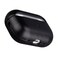 Maogoam for AirPods Pro 2 Leather Case Cover with Button Genuine Crystal Vegetable Tanned Oil Wax Leather Case for AirPods Pro 2nd Generation Retro Elegant Style Front LED Visible Gloss Black