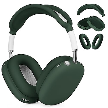 Filoto Case for AirPods Max Ear Pad Headband Cover for Apple AirPods Max USBCLightning Silicone Accessory Case Midnight Green