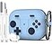 R-fun Rfun for AirPods Pro 2 Case Silicone Game Console Design Compatible with Airpods Pro Case 2nd 1st Generation 202320222019 with Cleaner Kit and Carabiner Blue